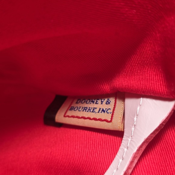 Dooney Bourke Botanical Floral Flowers Large East West Shopper Tote Bag Purse - Picture 12 of 16